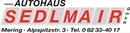 Logo Autohaus Sedlmair GmbH